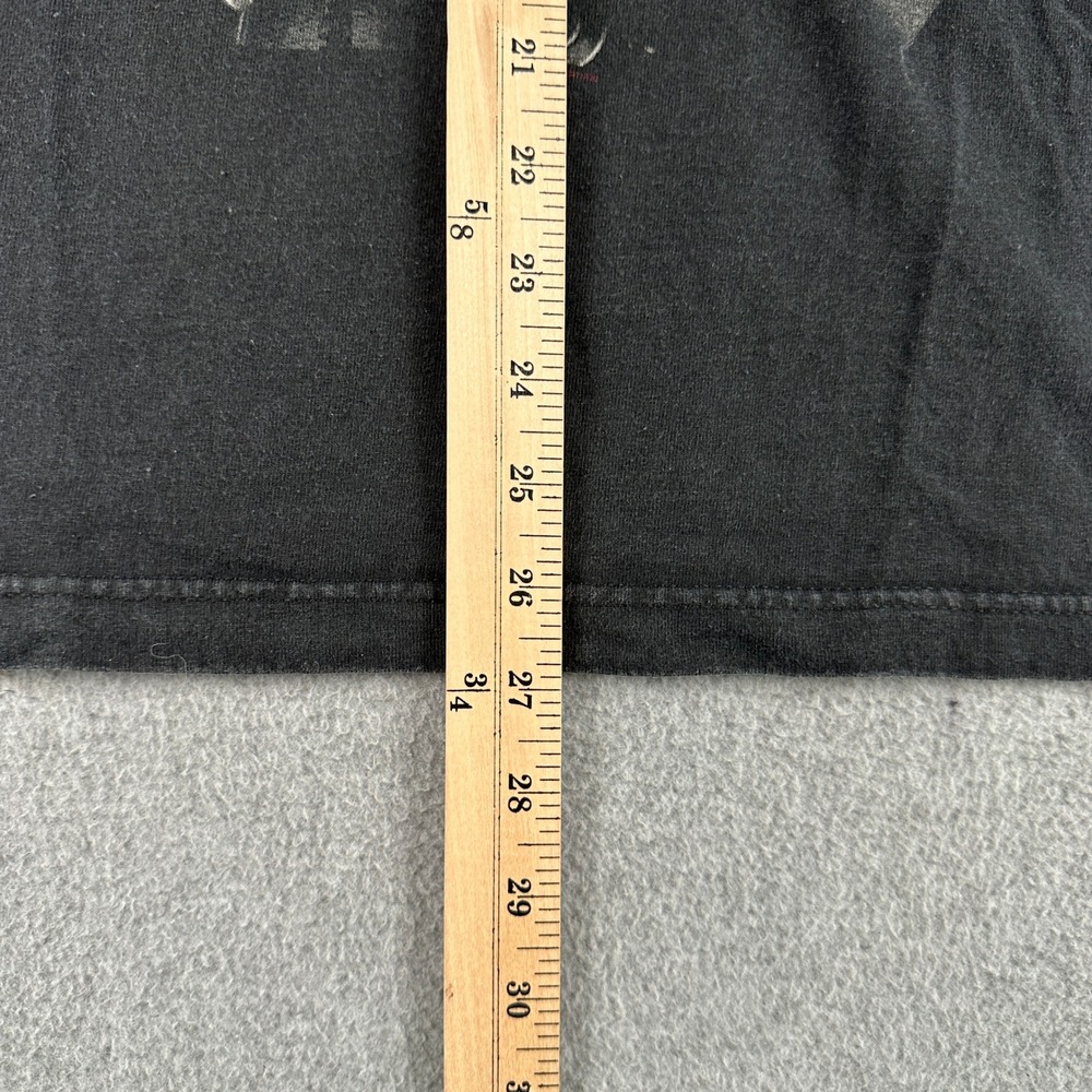 Alstyle T Shirt Mens M Black John Lennon Imagine New York City Graphic Tee AAA - Picture 5 of 9